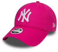 New York Yankees Femmes New Era 9Forty Ligue Essentiel Fusia Rose Baseball Cap