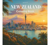New Zealand: Coloring Book for Adults and Teens for relaxing and unwinding with the spirit of New Zealand