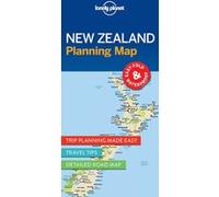 New Zealand Planning Map 1ed -anglais- Lonely Planet (Auteur)
