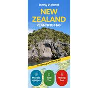 Lonely Planet – New Zealand Planning Map – anglais – 2e édition – Carte