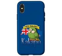 New Zealand Save The Kakapo Adorable Oiseau Mignon Kakapo Coque pour iPhone X/XS