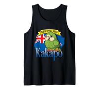 New Zealand Save The Kakapo Adorable Oiseau Mignon Kakapo Débardeur