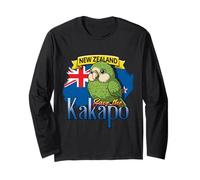 New Zealand Save The Kakapo Adorable Oiseau Mignon Kakapo Manche Longue