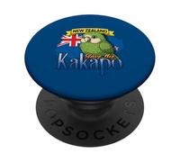 New Zealand Save The Kakapo Adorable Oiseau Mignon Kakapo PopSockets PopGrip Adhésif