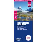 New Zealand, South Island Map: 1:550,000
