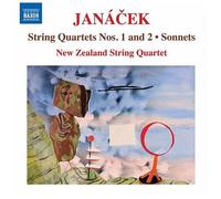 New Zealand String Quartet – Quatuors à cordes n° 1 et n° 2 – Sonnets – CD – NAXOS
