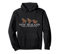 New Zealand Weka Watcher Club Bird Lover Ornithologist Sweat à Capuche