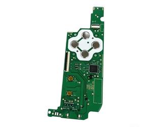 New3DSXL/LL Panneau de touches pour console 3DS LL Vert | Compatible avec 3D XL, plastique ABS vert, tactile réactif, kit d'installation facile