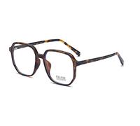 NEWADA Lunettes de Lecture élégantes, Miroir Plat antireflet, Lunettes d'ordinateur bloquant la lumière Bleue, soulagement de la Fatigue. (Color : Tortoiseshell, Size : +0.00)