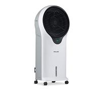 NewAir Refroidisseur d'air par évaporation et ventilateur de refroidissement portable en blanc, 470 CFM avec CycloneCirculationTM et économie d'énergie, refroidissement respectueux de l'environnement, 3 vitesses, 3 modes, minuterie de 7,5 h et réservoir d'eau amovible de 4,45 gallon