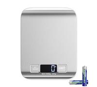 Newaner 10kg/1g Balance de cuisine precision Électronique, inoxydable pese aliment cuisine avec affichage LED et fonction tare, 6 unités, pesée des aliments pour la cuisson, pâtisserie et mélange