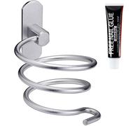 Newaner Porte Sèche Cheveux Support de Sèche Cheveux Mural en Aluminium Support de Câble pour Cuisine Salle de Bain Accessoires de Salle de Bain