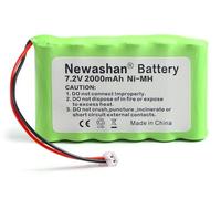 NEWASHAN 2000mAh 7,2V Batterie Compatible avec Compex Electrostimulateur Stimulateur Musculaire Fitness Tens Mi-Sport 500 Sport 2 3 Vascular 300 400 Ni-MH AA Accu Piles 032002690 018004913