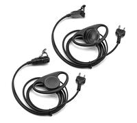 NEWASHAN 2X Oreillette Talkie Walkie D-Style Casque Écouteur Compatible avec Midland Radio Alan 42 CT-590S G7 G7Pro G8 G9 G9Pro M24 M24 Plus M48 M99 G6 XT G7 XTR GXT LXT XT30 XT50 XT60 XT70