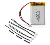 NEWASHAN 603450 Batterie Lithium-ION Lipo 1200mAh 3,7V Compatible avec Sony Gold PS4 Casque PS3 VXI Blue Parrott Arduino MKR Accu Piles avec 3 JST Connecteurs Bluetooth Oreillette