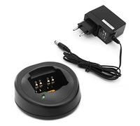 NEWASHAN Base Station de Chargeur de Bureau Remplacement pour Motorola Radio GP340 GP380 GP680 HT750 HT1250LS PR860 PRO5450 HTN9000 HNN9010 Ni-MH Ni-CD Li-ION Batterie Charge Rapide (Adaptateur UE)