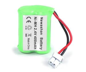 NEWASHAN Batterie Compatible avec ALCATEL Téléphone sans Fil Vision/Vision Duo LOGICOM Retro 70 Essentiel B 8001496 TSF DECT Telephonique Rétro Babyphone 400mAh 2,4V Rechargeable Ni-MH Piles Accu