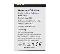 NEWASHAN Batterie de Rechange RCB01P01 RCB413 1300mAh 3,7V Compatible avec Doro téléphone Primo 406 413 414 418 Portable Flip Smartphone Li-ION Li-Po Accu Piles RCBNTC01