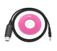 NEWASHAN Câble de Commande programmation USB CI-V CAT à Ondes Courtes Pour Icom Radio IC-706 IC-721 IC-735 IC-756 IC-775 IC-910 IC-7000 IC-7300 IC-7400 IC-9100 IC-R20 IC-R700 CT-17 OPC-I17 3,5mm