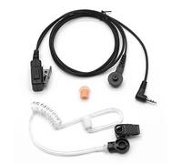 NEWASHAN Casque Écouteur Oreillette Compatible avec Motorola TLKR Radio Talkabout XT180 XTR446 T5 T6 T7 T8 T50 T60 T62 T80 T80Extreme T82 T82 Extreme T92 Talkie Walkie Tube Acoustique 1-Pin 2,5mm