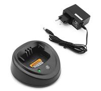 NEWASHAN EU Base Station Desktop Chargeur 12V Adaptateur Secteur pour Motorola Radio DP1400 DEP450 EP450 GP3188 GP3688 CP040 CP140 CP150 CP180 CP200 PR400 MotoTrbo R2 NNTN4496 NNTN4851 PMLN5192