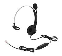 NEWASHAN Mono RJ9 Oreillette Casque IP Téléphone Micro Anti-Bruit et Contrôle de Volume pour de Toutes Les Marques Cisco ShoreTel Polycom NEC Aspire Dterm Nortel Norstar Meridian Siemens ROLM
