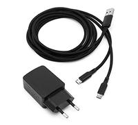 NEWASHAN Y-Câble Adaptateur de Charge Chargeur USB Compatible avec Motorola Radio T62 T72 T82 Extreme T92 H2O XT185 Talkie Walkie PMPN4152AR Double Micro USB Line Connecteur PSU (Adaptateur EU)