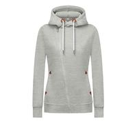 Newbestyle Femmes Veste de survêtement Vicky Pull à Capuche zippé Tops Femmes Pull à Capuche,Light Grey,2XL