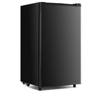 NEWBULIG Mini réfrigérateur congélateur de 3,2 pieds cubes pour bureau, chambre, petit réfrigérateur avec thermostat réglable, économie d'énergie, porte simple, noir