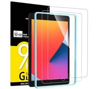 NEW'C Lot de 2, Protection Écran en Verre Trempé pour iPad 9(2021)/iPad 8(2020)/iPad 7(2019)[10,2 Pouces, 9ème/8ème/7ème Génération], Film Protection écran - Cadre d'installation inclus