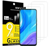 NEW'C Lot de 2, Verre Trempé pour Huawei Y9 Prime 2019, Enjoy 10 Plus, Film en Protection écran efficace contre les Rayures - Ultra Résistant (0,33mm HD Ultra Transparent) Dureté 9H Glass