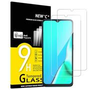 NEW'C Lot de 2, Verre Trempé pour Oppo A9 2020, A5 2020, Film Protection écran Efficace Contre Les Rayures - sans Bulles - Ultra Résistant (0,33mm HD Ultra Transparent) Dureté 9H Glass