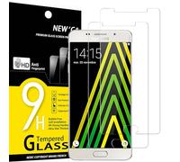 NEW'C Lot de 2, Verre Trempé pour Samsung Galaxy A5 2016 (SM-A510) Film Protection écran sans Bulles d'air Ultra Résistant (0,33mm HD Ultra Transparent) Dureté 9H Glass