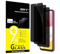 NEW'C Lot de 3, Verre Trempé Anti-Espion pour Samsung Galaxy A14 5G, A14 4G, M14 5G, Angle de Confidentialité 28 Degrés Amélioré, Dureté Ultra-Résistante 9H, Sans Bulles