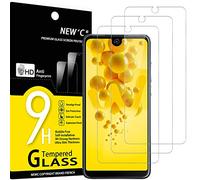 NEW'C Lot de 3, Verre Trempé Compatible avec Wiko View 2, Film Protection écran sans Bulles d'air Ultra Résistant (0,33mm HD Ultra Transparent) Dureté 9H Glass