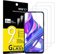 NEW'C Lot de 3, Verre Trempé pour Honor 9X, Honor 9X Pro, Film Protection écran efficace contre les Rayures - sans Bulles - Ultra Résistant (0,33mm HD Ultra Transparent) Dureté 9H Glass