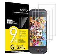 NEW'C Lot de 3, Verre Trempé pour Nintendo Switch 2, Film Protection écran efficace contre les Rayures - sans Bulles - Ultra Résistant (0,33mm HD Ultra Transparent) Dureté 9H Glass