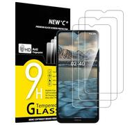 NEW'C Lot de 3, Verre Trempé pour Nokia 2.4, Film Protection écran - sans Bulles d'air -Ultra Résistant (0,33mm HD Ultra Transparent) Dureté 9H Glass