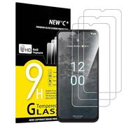 NEW'C Lot de 3, Verre Trempé pour Nokia G60 5G, Film Protection écran - sans Bulles d'air -Ultra Résistant (0,33mm HD Ultra Transparent) Dureté 9H Glass