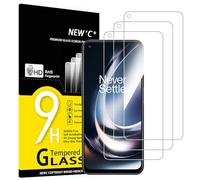 NEW'C Lot de 3, Verre Trempé pour OnePlus Nord CE 2 Lite 5G, Film Protection écran efficace contre les Rayures - sans Bulles - Ultra Résistant (0,33mm HD Ultra Transparent) Dureté 9H Glass