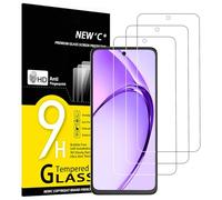 NEW'C Lot de 3, Verre Trempé pour Oppo A40 (CPH2669), A5 Pro 5G, Film en Protection écran Efficace Contre Les Rayures - sans Bulles - Ultra Résistant (0,33mm HD Ultra Transparent) Dureté 9H Glass