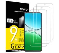 NEW'C Lot de 3, Verre Trempé pour OPPO A5 5G/4G Protection efficace contre les Rayures - sans Bulles - Ultra Résistant, Dureté 9H Glass