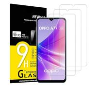 NEW'C Lot de 3, Verre Trempé pour OPPO A77 5G, OPPO A57 4G, Oppo A57s Film Protection écran - sans Bulles d'air -Ultra Résistant (0,33mm HD Ultra Transparent) Dureté 9H Glass