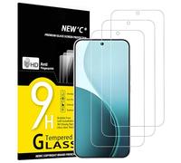 NEW'C Lot de 3, Verre Trempé pour OPPO Reno14 F 5G Protection efficace contre les Rayures - sans Bulles - Ultra Résistant, Dureté 9H Glass