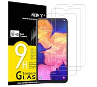 NEW'C Lot de 3, Verre Trempé pour Samsung Galaxy A10, A10s, M10, Film Protection écran efficace contre les Rayures - sans Bulles - Ultra Résistant (0,33mm HD Ultra Transparent) Dureté 9H Glass