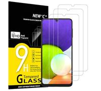 NEW'C Lot de 3, Verre Trempé pour Samsung Galaxy A224G (Non pour Samsung A225G), Film Protection écran - Anti Rayures - sans Bulles d'air -Ultra Résistant (0,33mm HD Ultra Transparent) Dureté 9H Glass