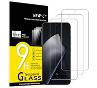 NEW'C Lot de 3, Verre Trempé pour Xiaomi 15T, Xiaomi 15T Pro (6,83 Pouces) Protection efficace contre les Rayures - sans Bulles - Ultra Résistant, Dureté 9H Glass