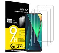 NEW'C Lot de 3, Verre Trempé pour Xiaomi Poco C75, Poco C71, Poco M7 5G (non compatible avec Poco M7 4G), Redmi A4, Film en Protection écran efficace contre les Rayures - sans Bulles - Ultra Résistant