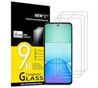 NEW'C Lot de 3, Verre Trempé pour Xiaomi Redmi 13 4G (non pour 5G), Protection efficace contre les Rayures - sans Bulles - Ultra Résistant (0,33mm HD Ultra Transparent) Dureté 9H Glass