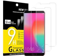 NEW'C Verre Trempé pour Honor View 10, Vitre Protection Écran | Lot de 2, HD Transparent, Dureté 9H, Anti-rayures, Sans bulles, Oléophobe, Tactile précis